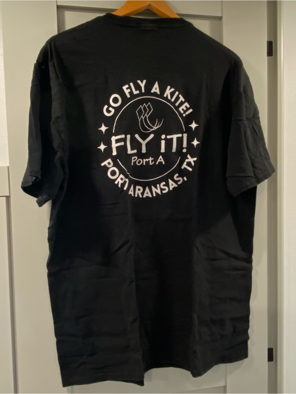 Fly It! Port A Black Graphic T‑Shirt